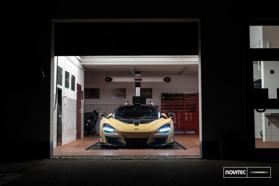  McLaren 720S N-Largo by Novitec Rosso on Vossen Wheels (MC2) 2018 года  (фото 66 из 72)
